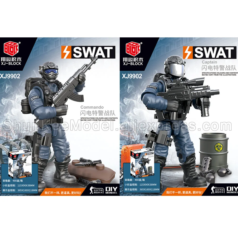 8 pçs chamada de dever militar mini swat soldados figuras armas do exército armas conjuntos modelo blocos de construção bonecas tijolos kit brinquedo menino