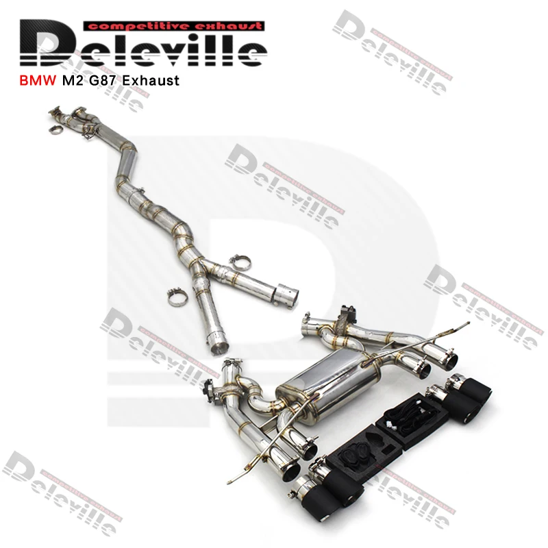 Escape Catback For BMW M3/M4 G80/G82/G8X 3.0T 2019-2023 Engine Stainless Steel Exhaust Single Mid Pipe Mufflers