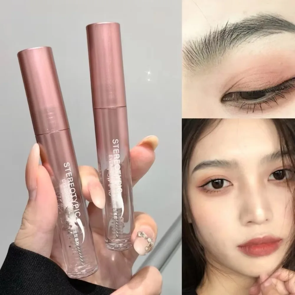 Transparent 3D Eyebrow Styling Gel Waterproof Quick-drying Styling Soap Wax Fixer Natural Wild Brow Cosmetic Eyebrow Solid Glue