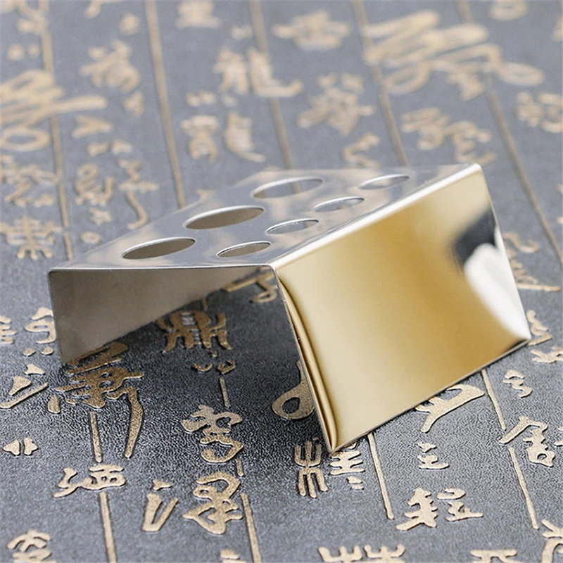 7 Grids Tattoo Verf Bekerhouder Rvs Tattoo Art Kleur Materiaal Cup Rack Pigment Container Makeup Tattoo Accessoires