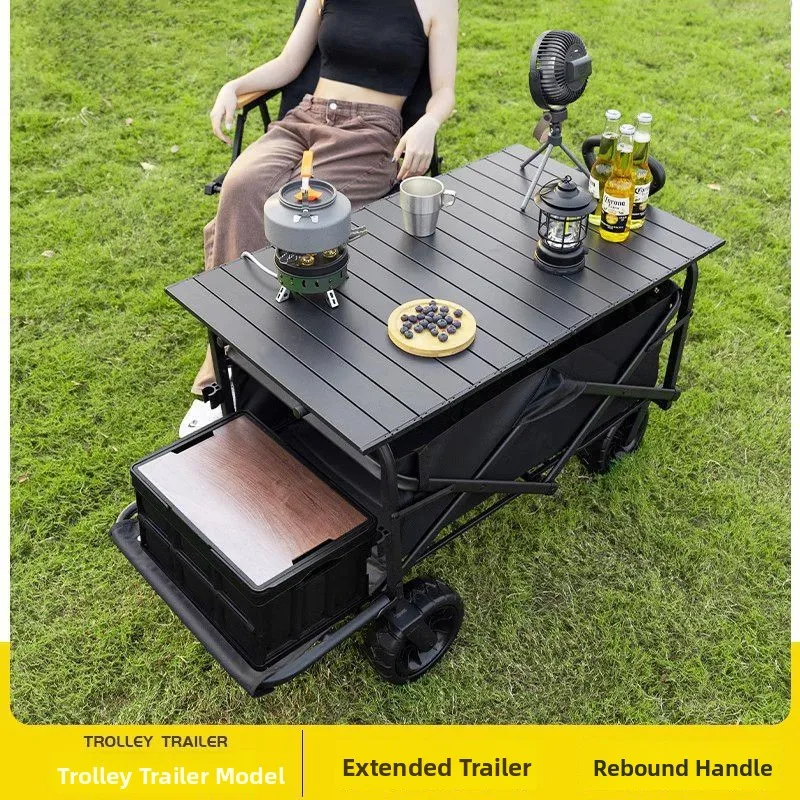 camping-stacking-outdoor-hand-pulled-picnic-cart-portable-campground-trailer-pull-rod-multi-functional-camping-stall-car