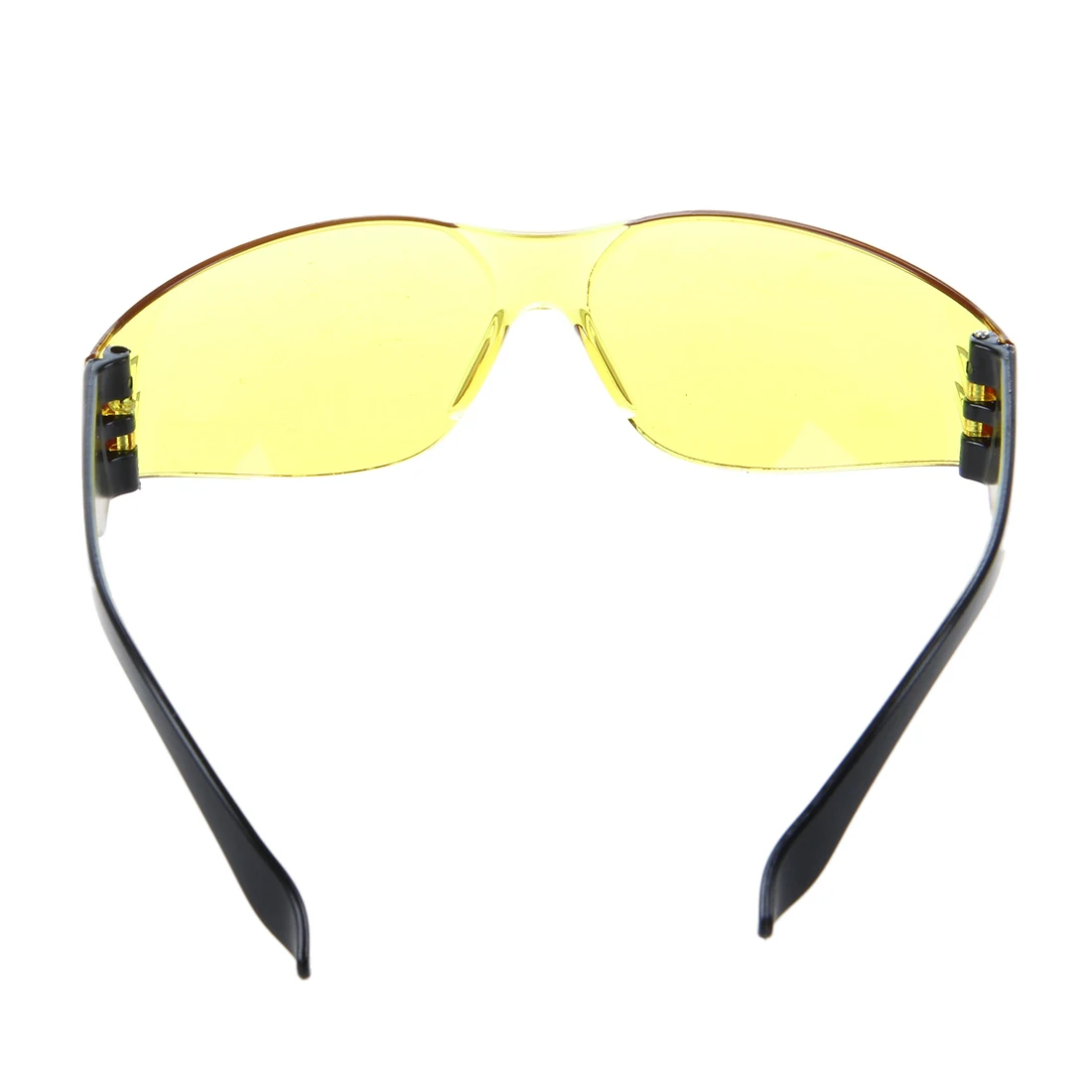 Y15AYellow Clear Lens Indoor Outdoor Sports Safety Glasses Protective Eyewear