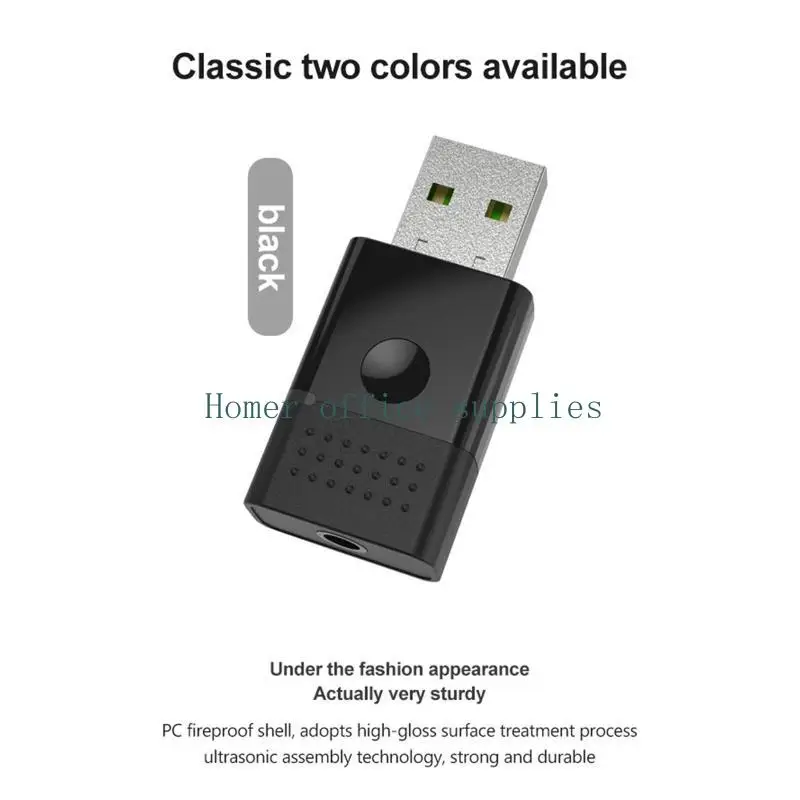 K43b 2 in 1ワイヤレスBT5.0 USBトランスミッターオーディオレシーバーMINI 3.5mmジャックAUXテレビスピーカーステレオ音楽アダプタードライブ無料