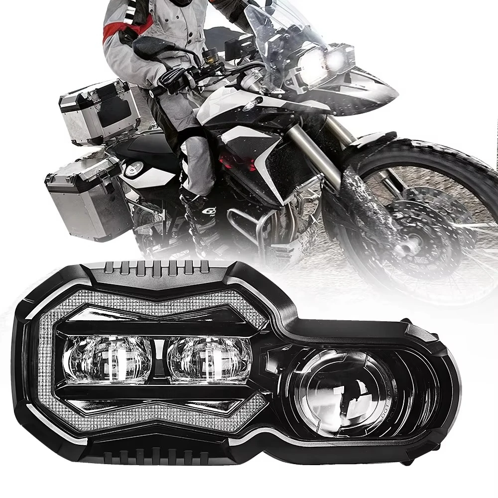 

STLFLOYO Factory ODM Led Headlight for Motorcycle High Low Beam LED Daytime Projector Headlight for F800 Gs F800 Adv F80