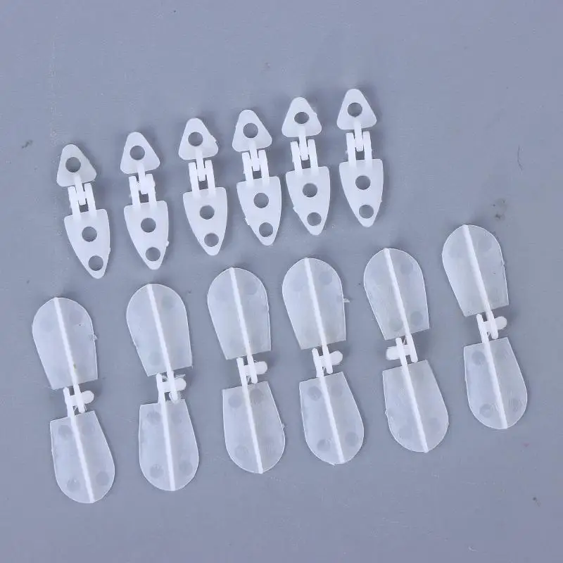 

6Pcs Micro Hatch Hinges For RC Aircraft Model Accessories Replacement Parts Connecting Aircraft Wings