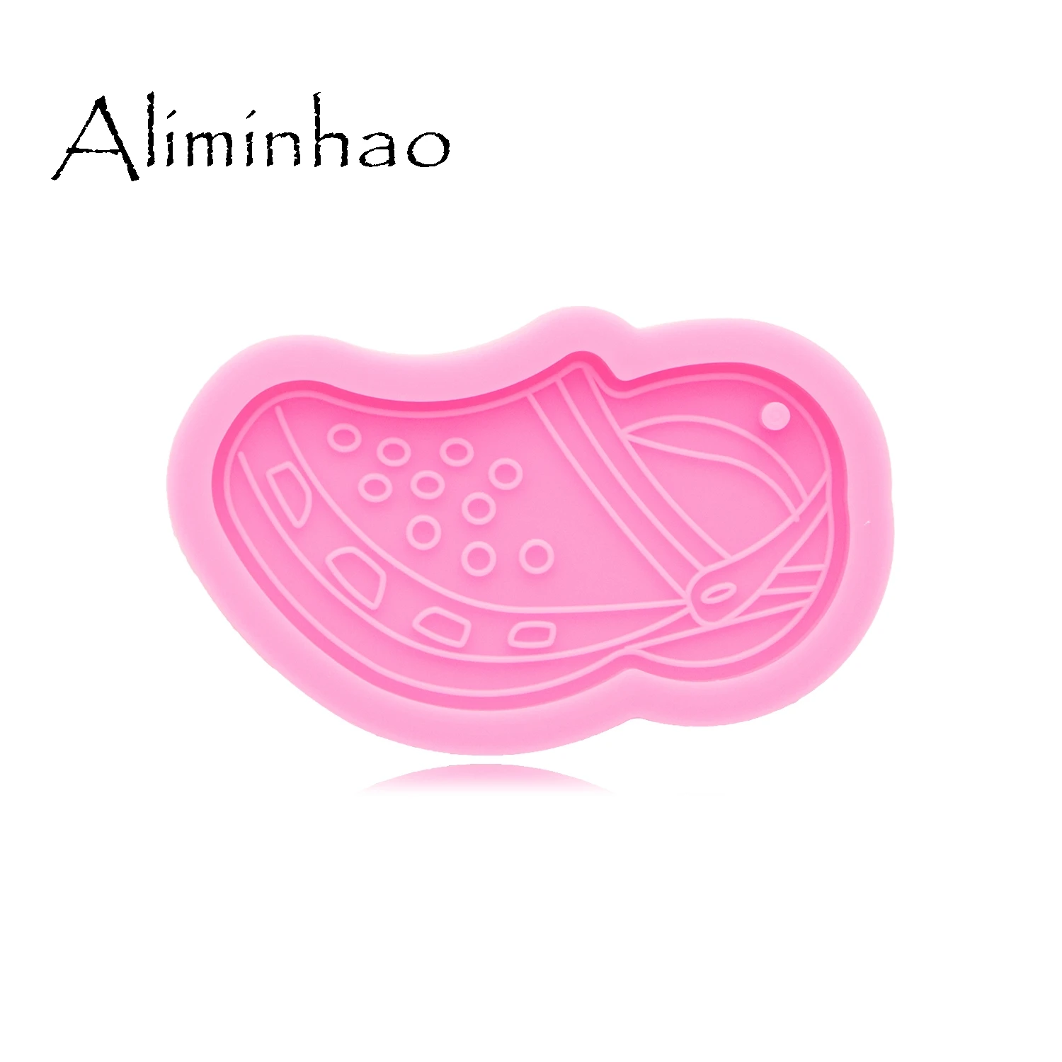DY0910 Glossy Flip Flop Silicone Molds, Shoe Resin Crafting Mold , Silicon Mould for Epoxy Jewellery Making