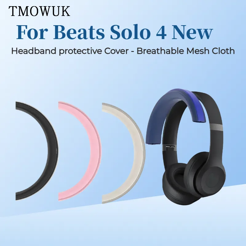 Bande de tête pour Beats Solo 4, nouveau bandeau de remplacement pour casque d'écoute en Silicone, étui anti-rayures, accessoires TOMWUK
