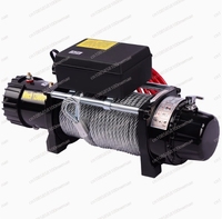 12V 24V vehicle electric winch, off-road vehicle winch electromagnetic brake