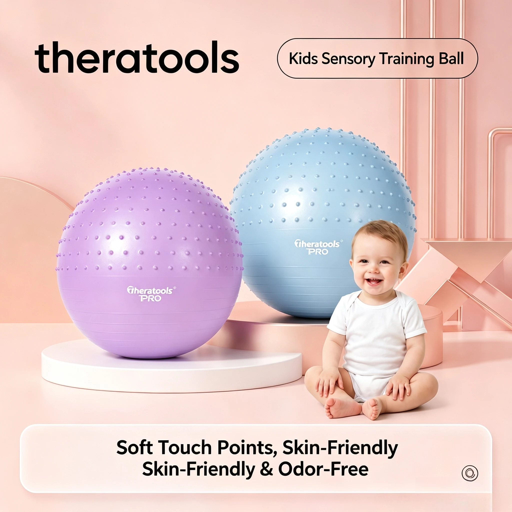 Kids Yoga Education - Pelota de Yoga Sensorial para Niños,