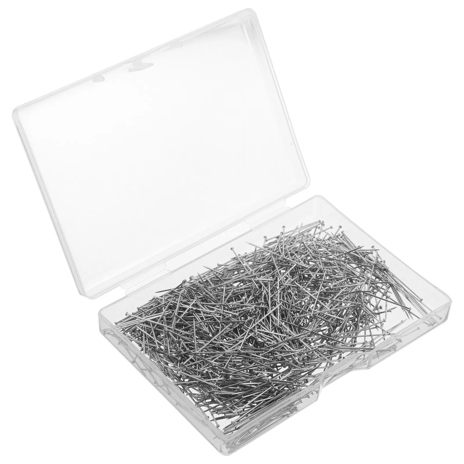 

1000 шт. швейных булавок для изготовления украшений, плоские булавки 0,6x30 мм, булавки для шитья и кройки, принадлежности для шитья, булавки для фиксации одежды