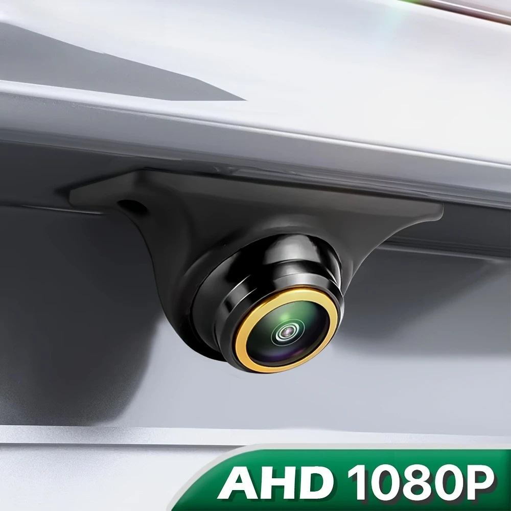 Car Backup Camera - 1080P AHD Rear/Front/Side View Reverse Camera with Guideline ON/OFF, CVBS Signal, Easy Installation