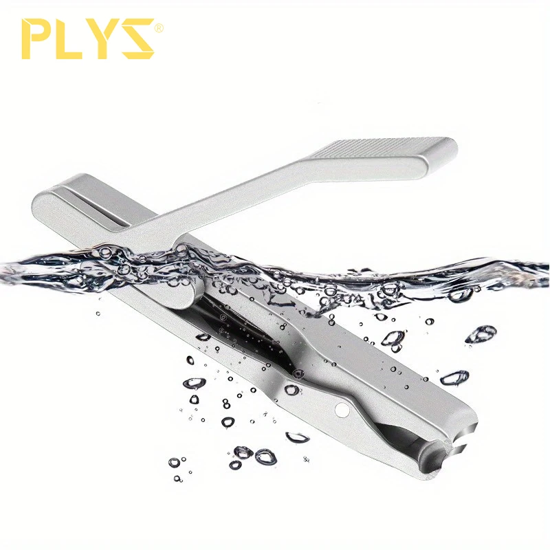 PLYS-Curved large opening nail clippers stainless steel nail clippers labour-saving portable non-injurious flesh anti-splash