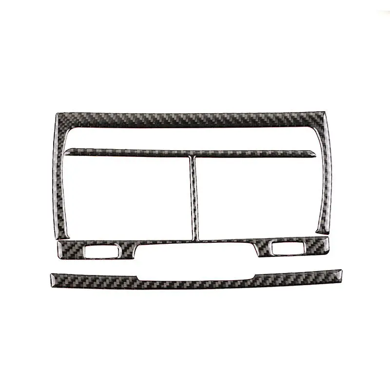 Car Accessories Center Control Air Vent Outlet Frame Decoration Trim For Audi Q7 2007 2008 2009 2010 2011 2012 2013 2014 2015