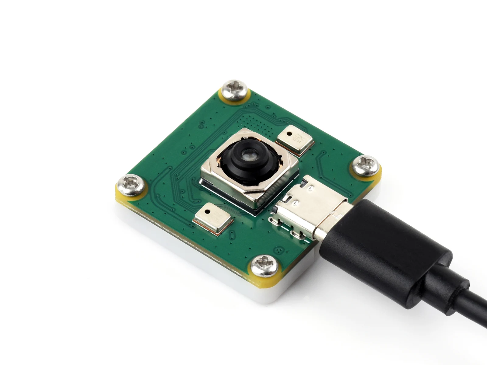 

USB-камера Waveshare IMX378 12 МП (A), поддерживает выход 30 кадров в секунду, лучшую чувствительность в низком освещенности для Raspberry Pi 5