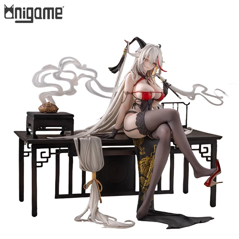 

Genuine Original AniGame KMS Agir Golden Dragon Trenched Successive Cloud Ver. Azur Lane Action Anime Figure Doll Statuette Gift