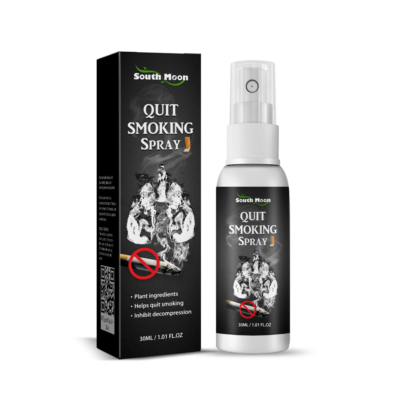 Quit Smoking Treasure Spray Qu - огляд і ціна Smoke Stopper