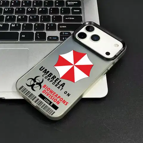 Resident Evil Umbrella Phone Case for Samsung Galaxy S26 S25 S24 S23 S22 S21 S20 Note20 FE Ultra Edge Plus 4G 5G Anti Fall Matte