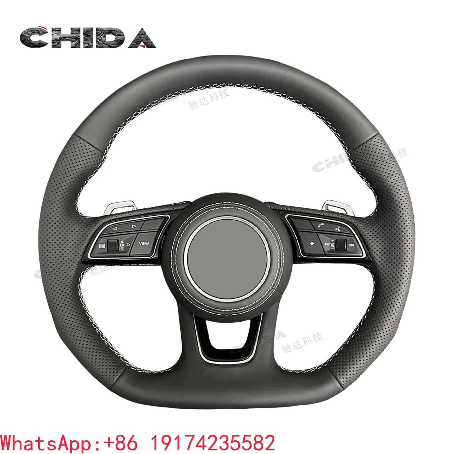 

Hot Selling Model Classic Leather Steering Wheel for Au-dis A4 A6L A5 A7 Q3 Q5 S4 S5 S6 S7 TT TTs R8 RS RS3 RS7 A3 A5 A7 Q7