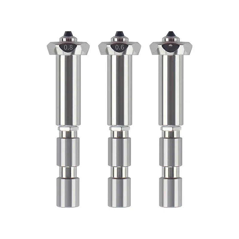 

For Anycubic Kobra 3 Max Nozzle Hotend Kobra 3 Max Combo Quick Swap Nozzle Hardened Steel 0.4 0.6 0.8 Kobra 3 Max Accessories