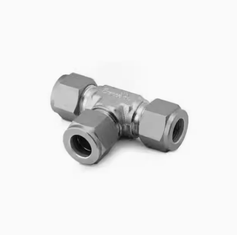

SS-600-3 Card sleeve tee connector 3/8 in. card sleeve outer diameter