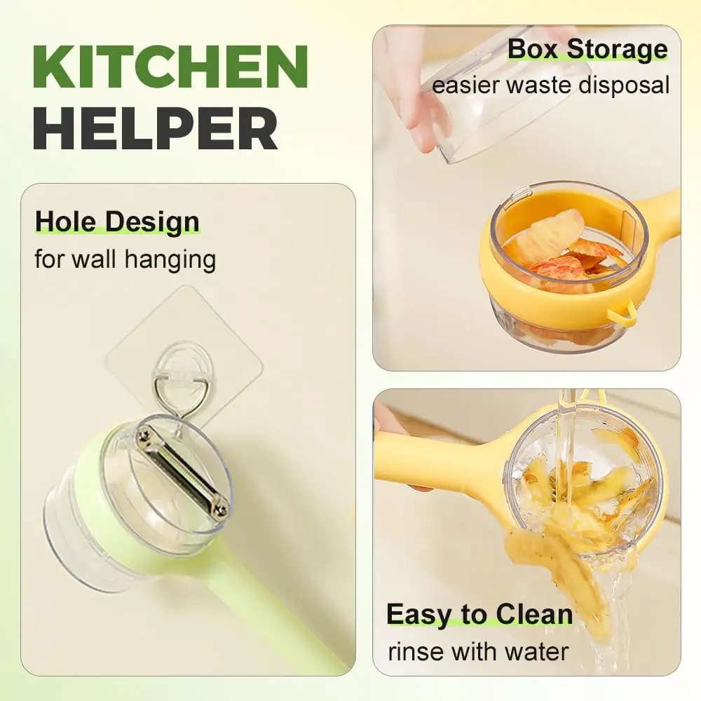 

Нож для фруктов, многофункциональная овощечистка 3 в 1, овощечистка из нержавеющей стали, овощечистка из нержавеющей стали для дома, кухни, еды