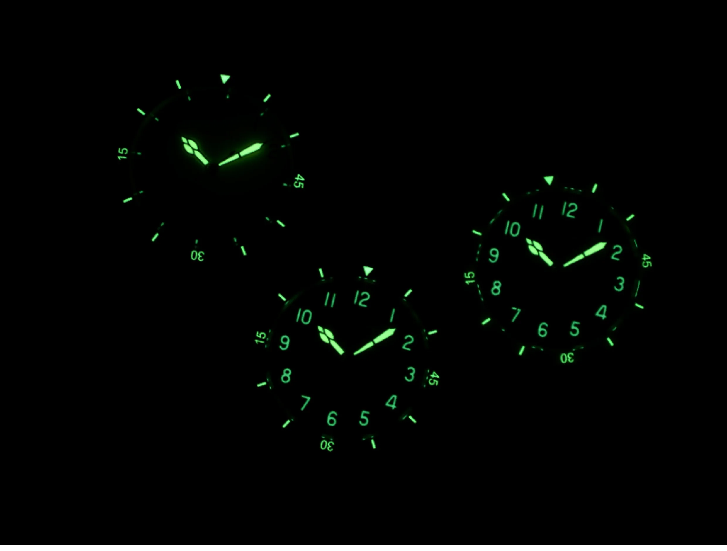 Baltany Men Pilot Watch 38mm Automatic Wristwatch Bubble Sapphire Mirror 100M Waterproof Sport C3 Luminous Military NH38