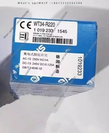 

Фотоэлектрический датчик WT34-R220 в наличии, новый, оригинал, 1019233 WT34-R220