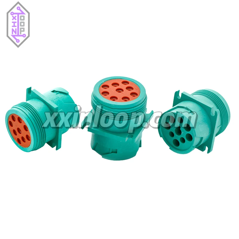 

Корпус разъема HD10-9-1939P-P080 для автомобильной электропроводки, 9-позиционный, 16-контактный, герметичный, для подключения провода к панели, штекерный разъем