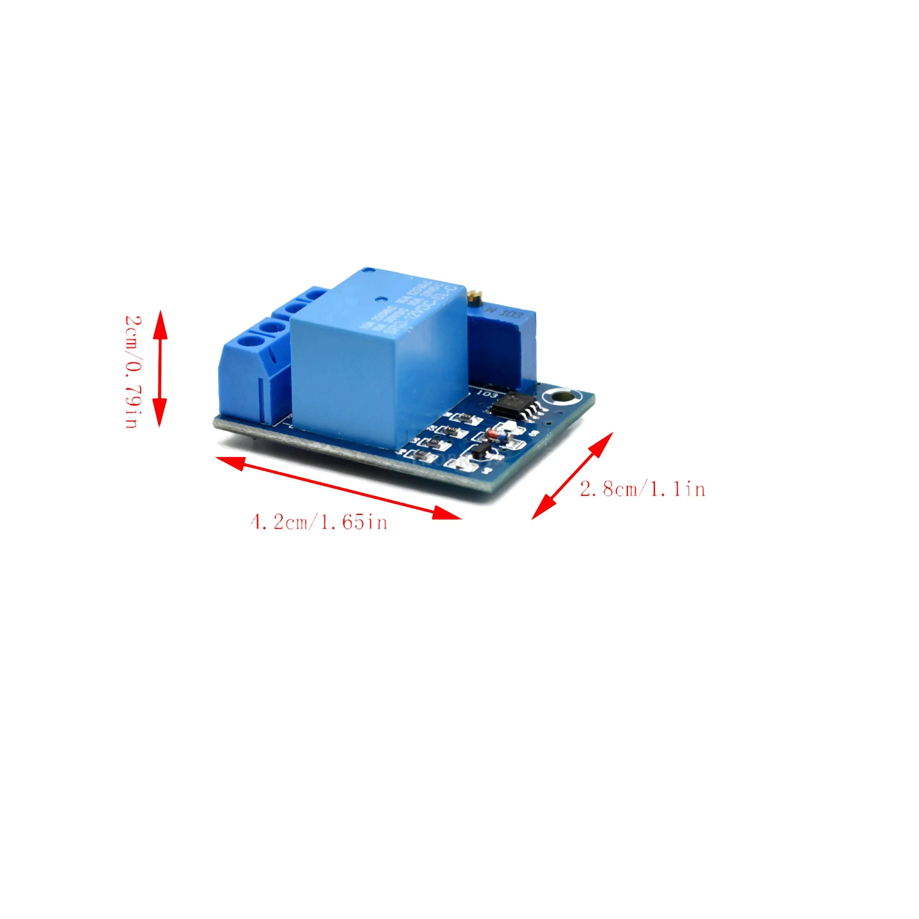 One package of two 12V battery undervoltage management module voltage undervoltage automatic recovery battery load power off pro