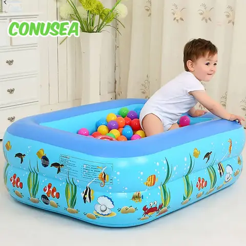 1M Inflatable Toy  Swimming pools for baby infant  Children indoor outdoor bath ocean ball basin water toys for kids girls boys