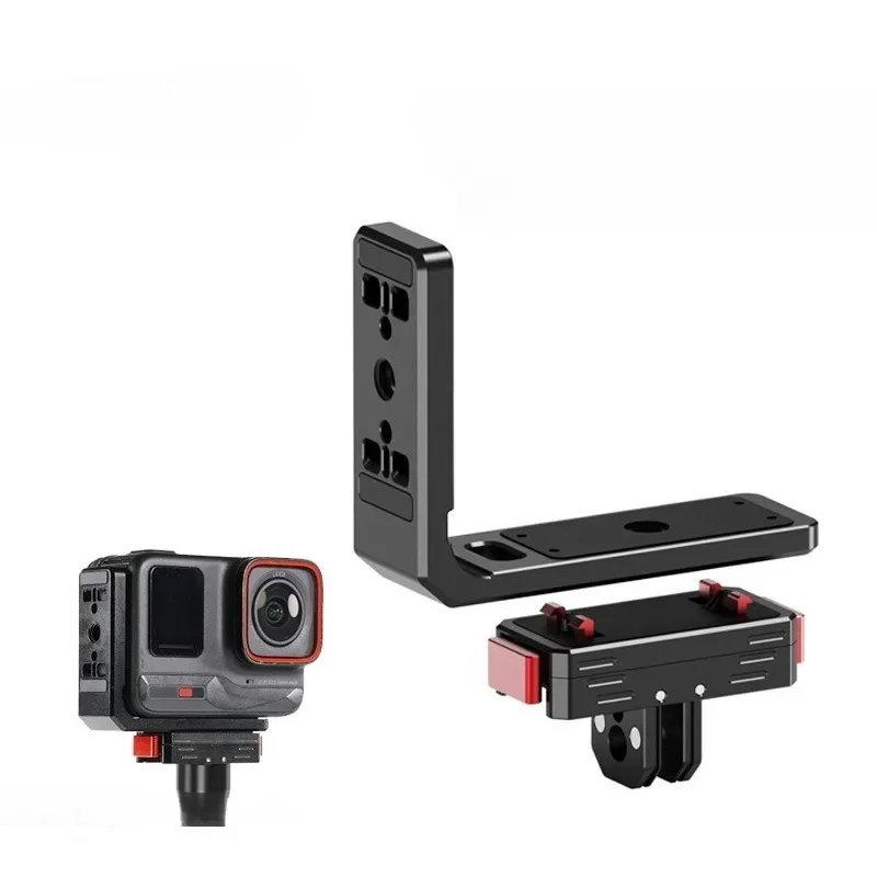

L-Shaped Horizontal/Vertical Camera Stand With Magnetic Adapter For Insta360 Ace Expansion Bracket Sports Camera Accessories