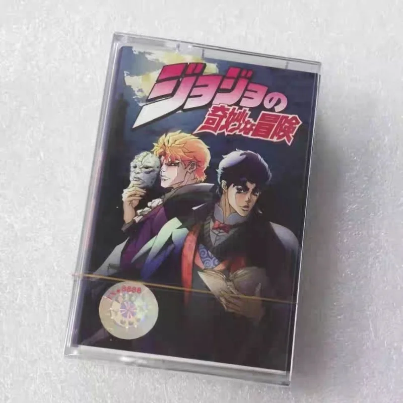 Anime JoJo's Bizarre Adventure Kujo Jotaro Musik Tape Star Platinum Cosplay Soundtracks Box Kassetten Walkman Tape Fans Geschenk Spielzeug – Detail 5