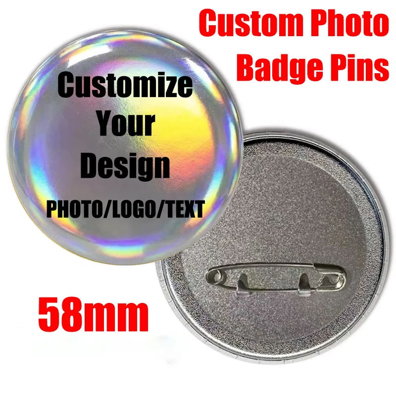 Персонализированные аниме круглые значки