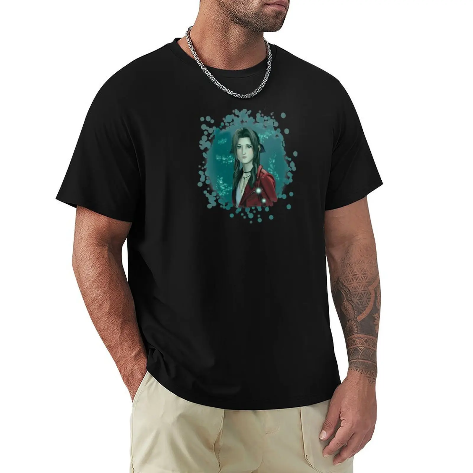 Aerith Gainsborough T-Shirt Holiday Party Tee Shirt
