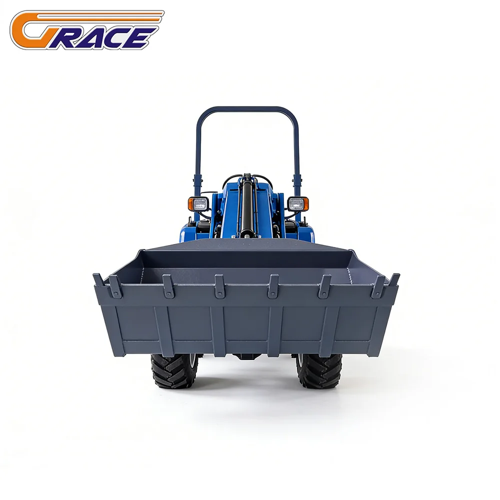 Customized 5 Ton Mini Loader Diesel Hydraulic Large Mini Loader for Industrial Construction