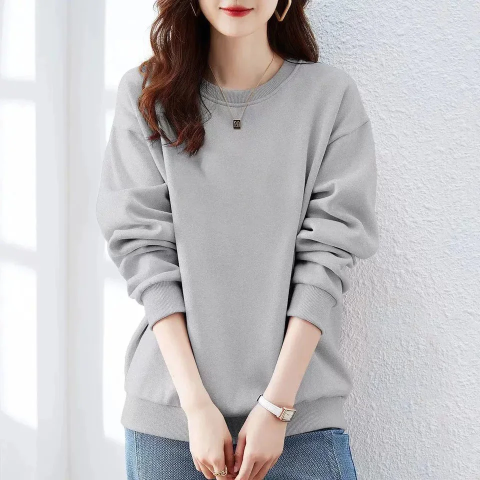 M-3XL Sweatshirts Frauen Brief Spezielle Charming Warme Herbst Kühlen Unisex Täglichen Koreanischen Stil Alle-spiel Junge Stilvolle Persönlichkeit