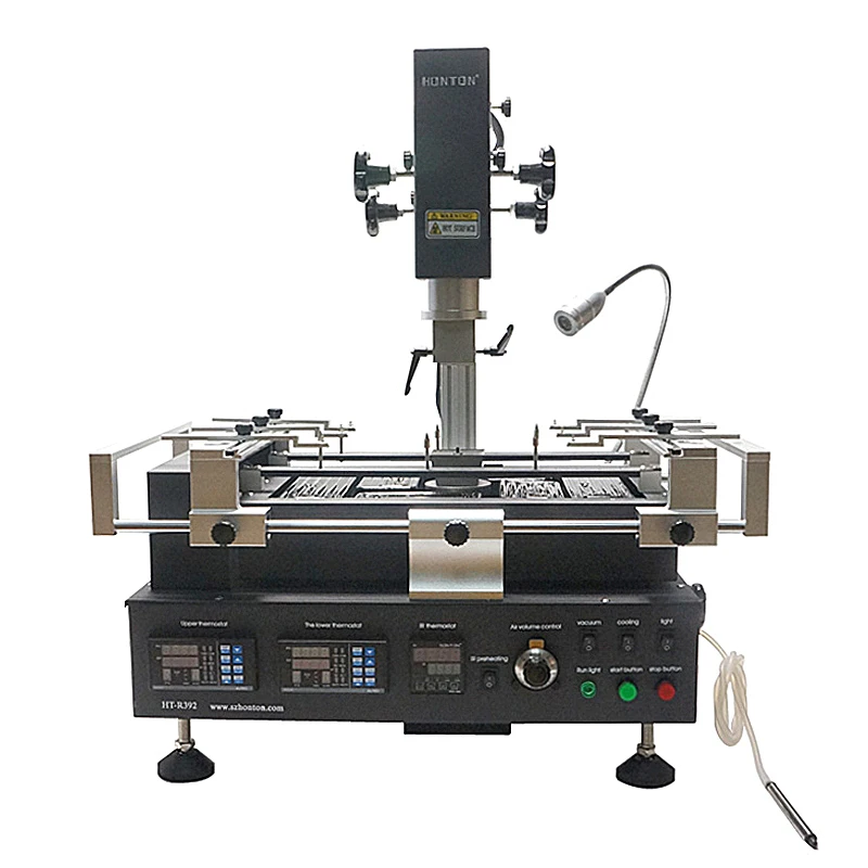 220V 110V HONTON HT-R392 BGA Rework Reballing Station Infrared Hot Air BGA Rework Station for IC Repair