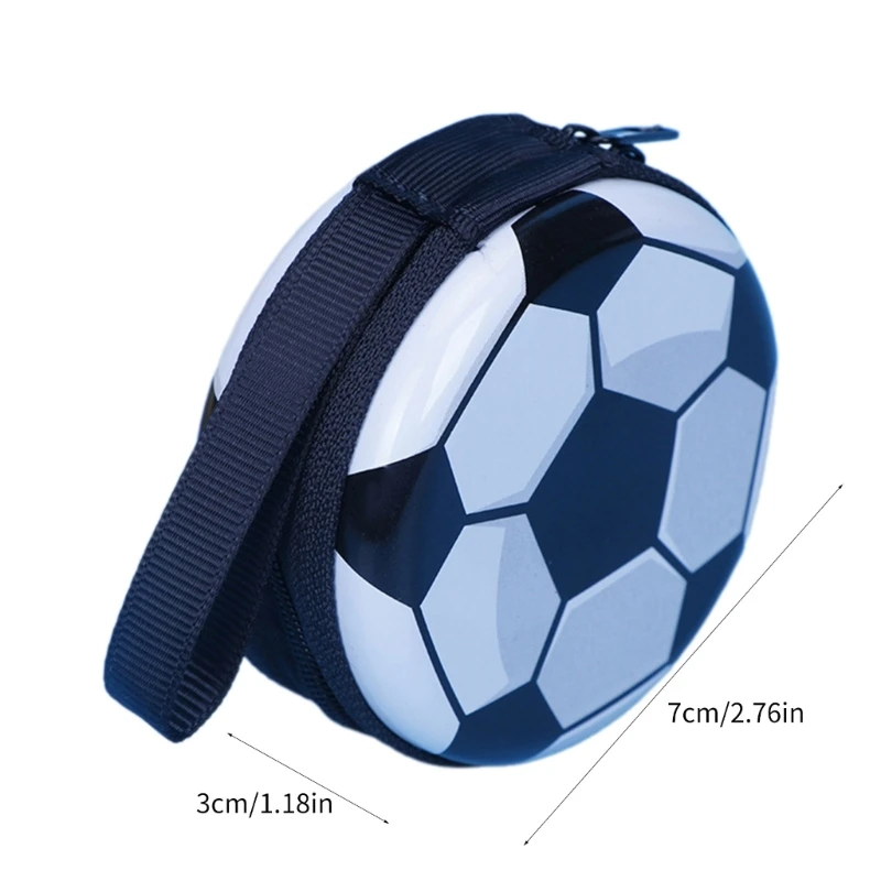 E74B Dompet Koin Tas Uang Dompet Kecil Dompet Koin Tipe Bola Tas Headset Mini