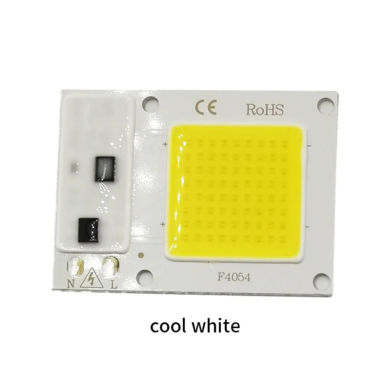 Imagem -05 - Iluminação Faça Você Mesmo ac 220v 10w 20w 30w 50w 50w Led Cob Chip para Luz de Inundação Lâmpada Led Não Precisa de Driver Peças 10 Peças