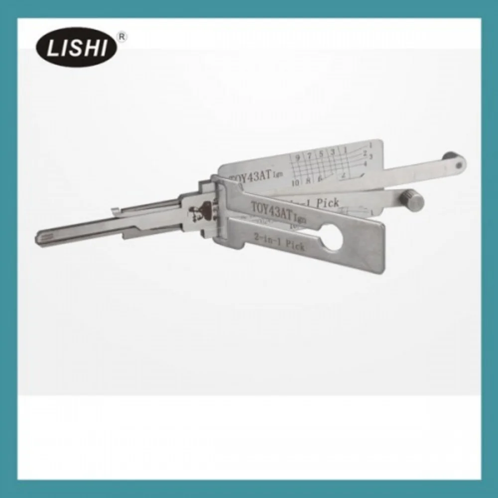 Lishi TOY43AT (IGN) 2-in-1 Auto Pick and Decoder for Toyota Free Shipping