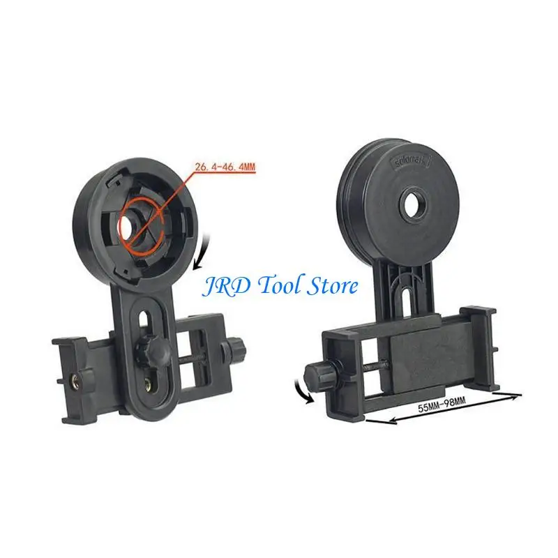 A2UD Universal Phone Sporter soporte soporte soporte binocular telescopio clip