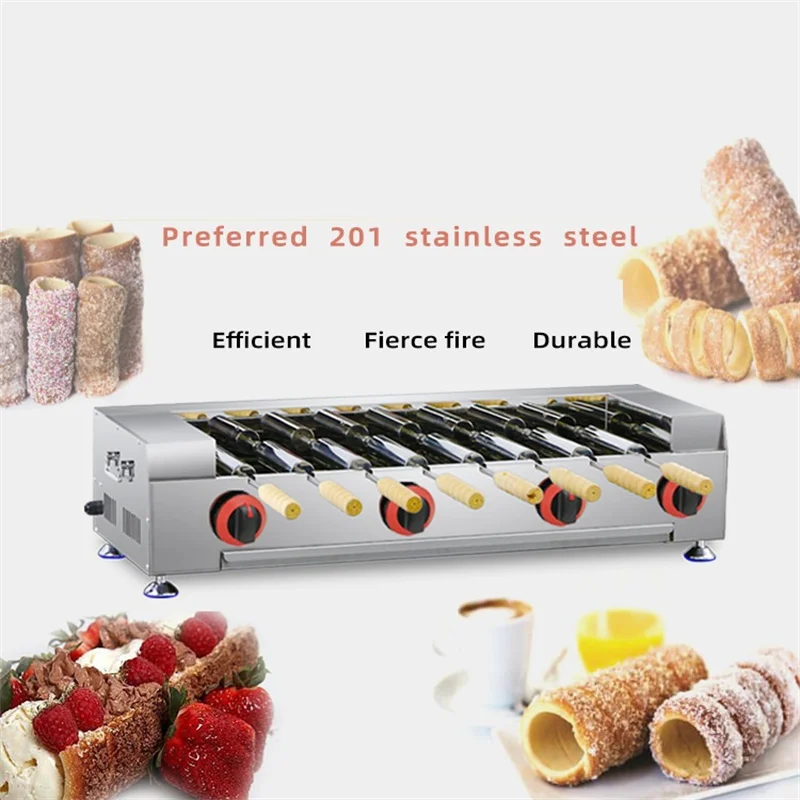 Horizontal Gas Toaster Chimney Bread Chimney Curler Machine With 201 Stainless Steel For Sale In Hungary