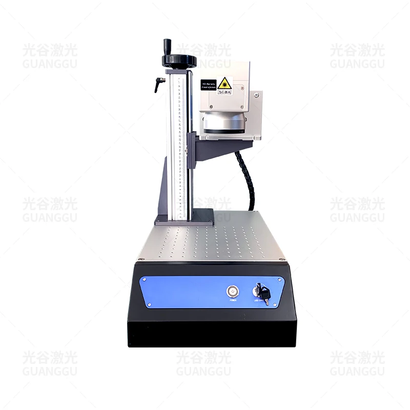 

One-screen desktop ultraviolet laser marking machine Small crystal leaf carving optical fiber metal lettering hand-held coding