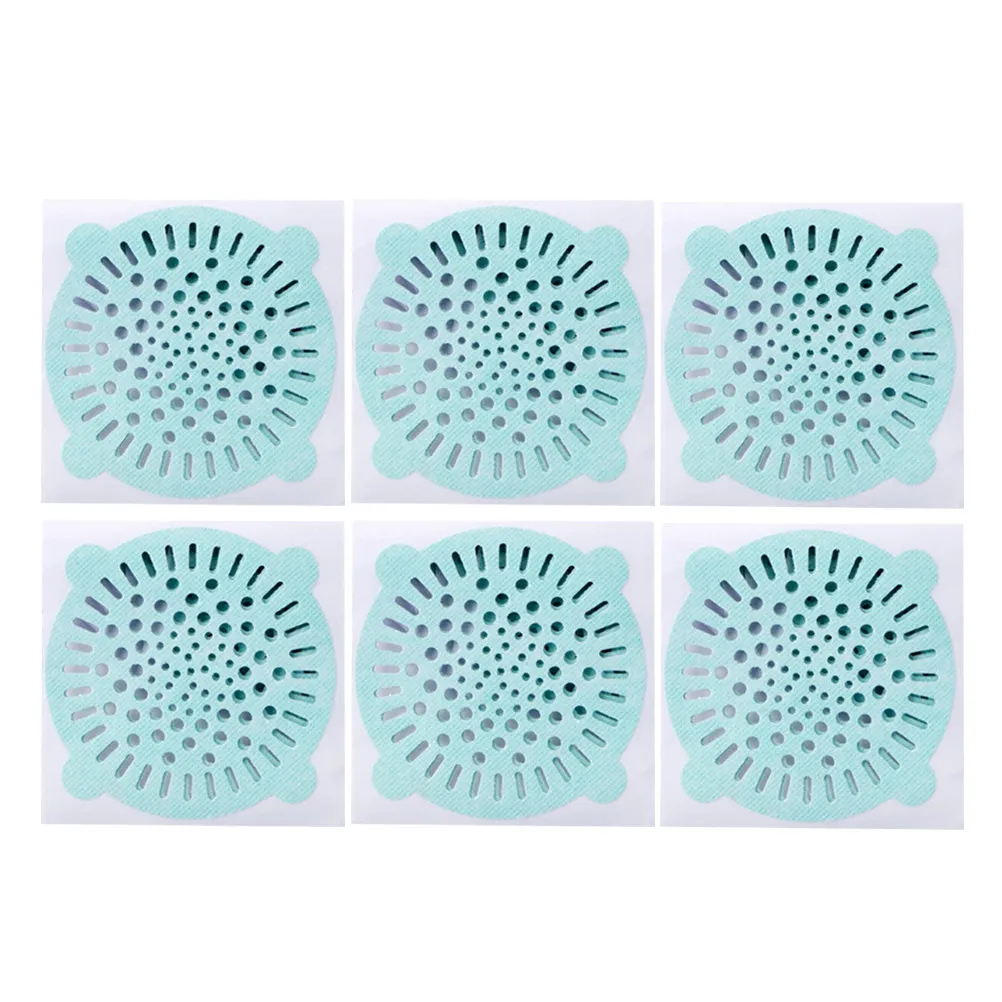 

20Pcs Anti-Block Filter Screens Premium Non-Woven Fabric Disposable Drain Sticker Hair Filter Floor Drain Sink Bathroom Cleaning