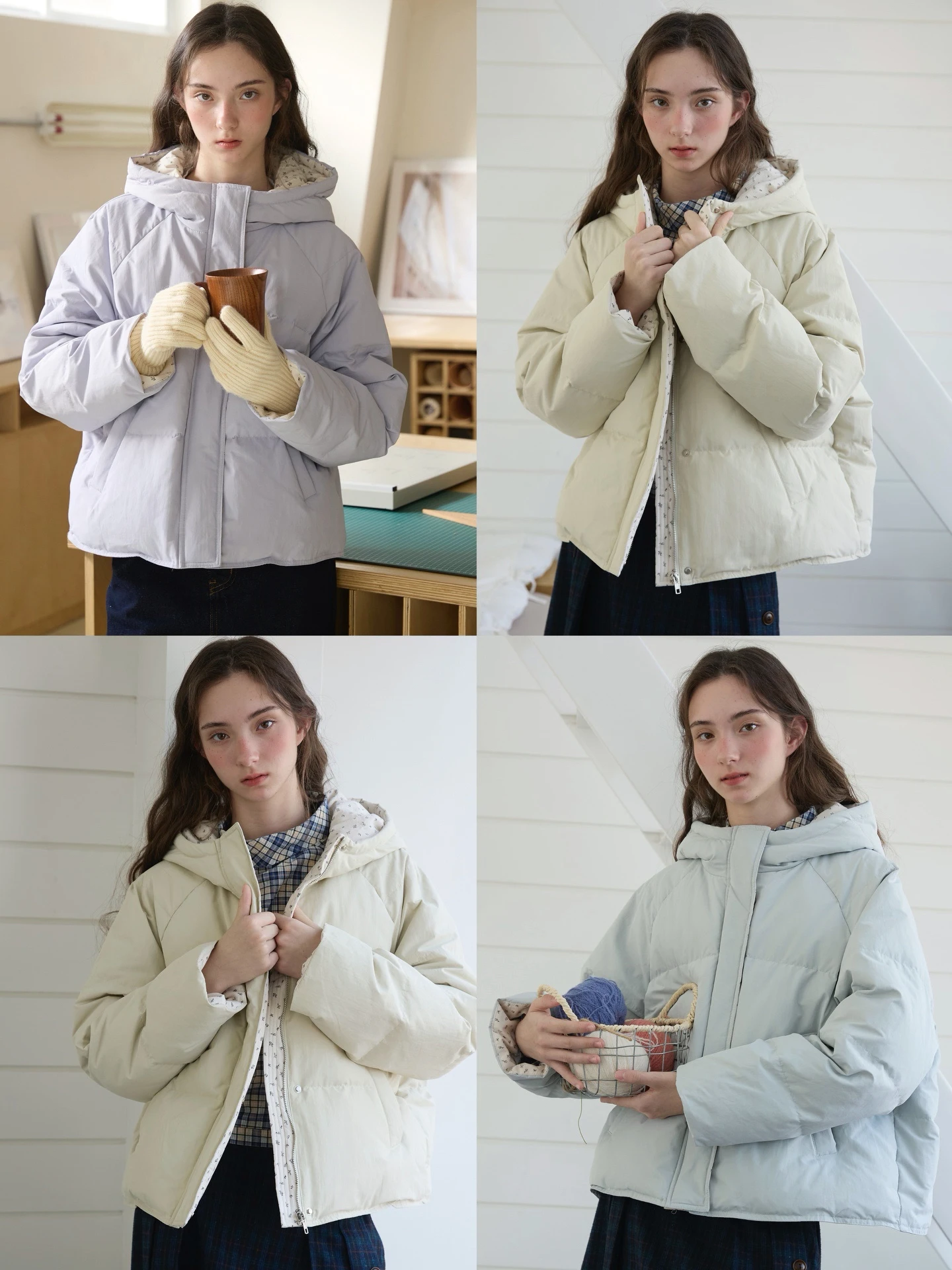 

Женская теплая удлиненная куртка Willbewell с цветочным принтом, капюшоном и молнией