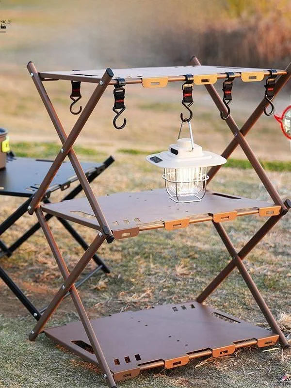 portable-camping-carbon-steel-assembly-bbq-stacking-storage-rack-multi-functional-tactical-table-outdoor-travel-gear