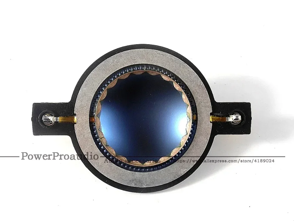 Hiqh คุณภาพไดอะแฟรมสําหรับ 1.75 "ลําโพงไทเทเนียมสีน้ําเงินแบนอลูมิเนียมลวดแบนสีฟ้า 8 โอห์ม