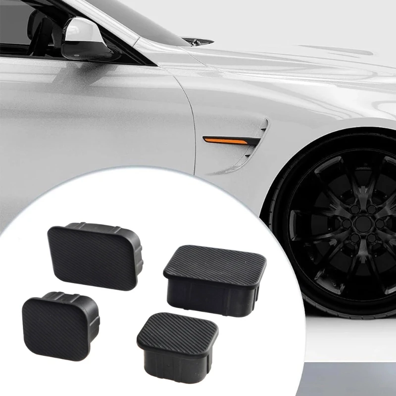 4pcs Front Axles Rubber Plugs Cover Set Protections Caps Protective Rubber End Caps Water Resistant Rubber Caps for Vehicle