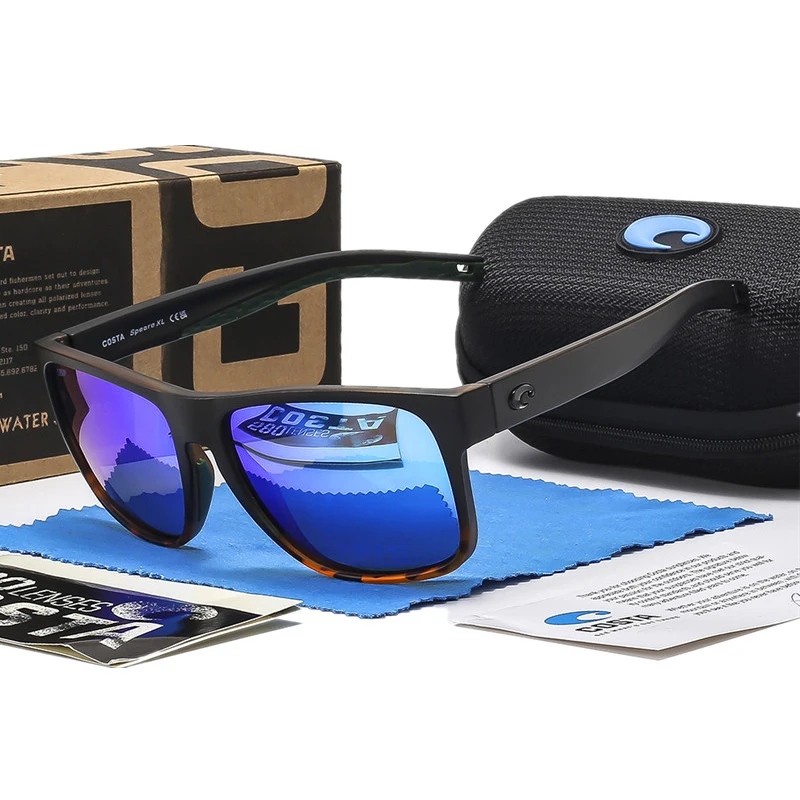 

Spearo Brand Design Men Sunglasses Square Polarized Sun Glasses for Men Male Retro Driving Fishing Goggle Gafas UV400 Shades