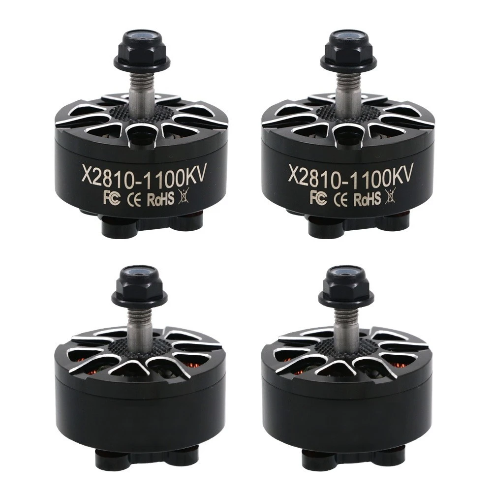 4pcs/lot NEW X2810 2810 1300KV 900KV / 1100KV / 1500KV 4-6S Brushless Motors for FPV Racing Drone and MultiRotor